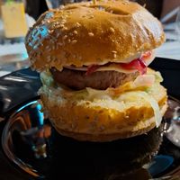 Beyond burger at Thaddeus in Caserta