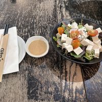 Tofu salad - so light and delicious!   at OITA in North London