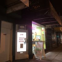   at Vegan Pizza House in Vancouver