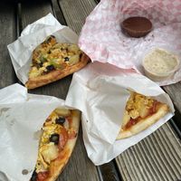   at Vegan Pizza House in Vancouver