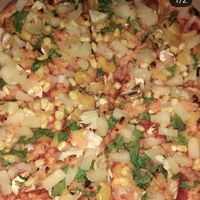 Pizza at Vegan Pizza House in Vancouver