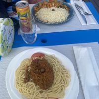 Vegan bolognaise  at Praia Da Alagoa in Porto Da Cruz