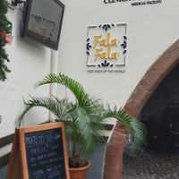 outdoor entrance at Fala Fala in Funchal