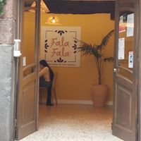 Entrance at Fala Fala in Funchal