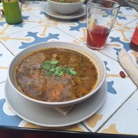 Sopa de lentilhas. Super gostosa. at Fala Fala in Funchal