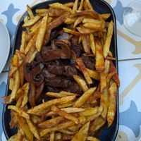 Shared the vegan Picado which was very tasty and more than enough for 2 especially having shared babaganoush as a starter.  at Fala Fala in Funchal