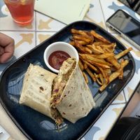 Falafel wrap (chef’s recommendation)  at Fala Fala in Funchal