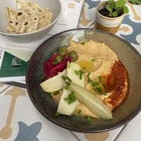 Hummus plate   at Fala Fala in Funchal