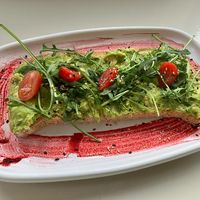 Tostada de aguacate  at Casa do Açai Brunch & Coffee in Barcelona