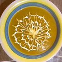 Sopa de hauyama  at El Opuesto de Salento in Salento