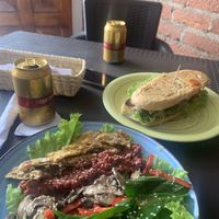 Really good food and vegetarian/vegan! Best food experience in Salento so far 💕  at El Opuesto de Salento in Salento