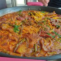 Fideuá at Mesturas in Noia