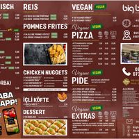 Menü  at Big Baba in Ulm