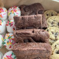 Deluxe brownies   at Moo's Bakery in Cedar Falls