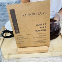 Drip coffee  at Tallat in Valencia