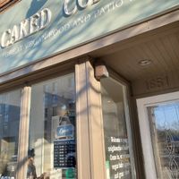 Pic by @seedvegan on instagram at Caked Coffee in Toronto