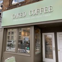   at Caked Coffee in Toronto
