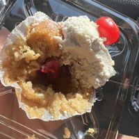 It even had cherry inside   at Caked Coffee in Toronto