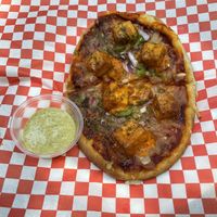 Tandoori Tofu Flatbreadd  at Caked Coffee in Toronto