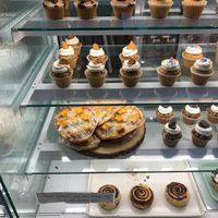 Dessert Case at Caked Coffee in Toronto