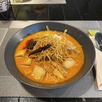 Spicy Coconut Noodles at Plant-erian in Krabi