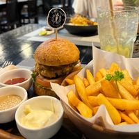 Burger  at Plant-erian in Krabi