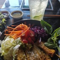 Satay Tofu Salad at Plant-erian in Krabi