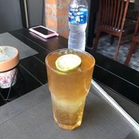 Ice lime tea... delicious ! at Plant-erian in Krabi