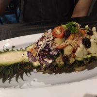 Pineapple Fried Rice at Plant-erian in Krabi
