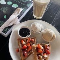 Waffles   at Plant-erian in Krabi