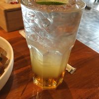 Fresh limeade (like a lemonade)  at Plant-erian in Krabi