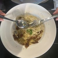 Spaghetti Carbonara  at Plant-erian in Krabi