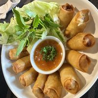 Spring roll  at Plant-erian in Krabi