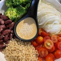 Buddha bowl  at Plant-erian in Krabi
