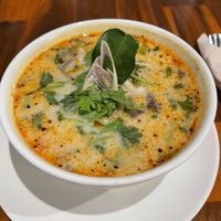 Milde pilzsuppe mit cocos   at Plant-erian in Krabi