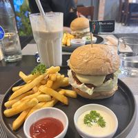 Cashew burger   at Plant-erian in Krabi