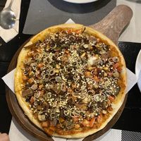 Tom yum pizza   at Plant-erian in Krabi