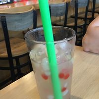 Lychee Yuzu lemonade  at Umai in Herndon