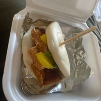 Tofu bun (already ate one 🤪)  at Umai in Herndon