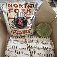 Vegan wrap  at News Bar Cafe in New York City