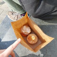 Yuzu Almond Cruffin at Saint-Jean in Amsterdam