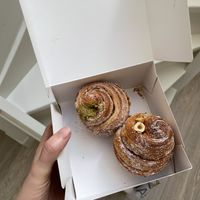 no visit without take-home cruffins!  at Saint-Jean in Amsterdam