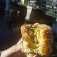 pistachio cruffin at Saint-Jean in Amsterdam
