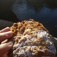 hazelnut pain au chocolat at Saint-Jean in Amsterdam