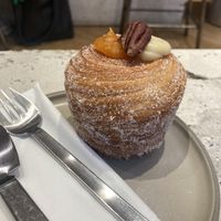 Pumpkin Vanilla Cronut.  at Saint-Jean in Amsterdam