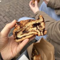babka and a cruffin  at Saint-Jean in Amsterdam