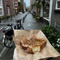 Pistachios + pear sweet  at Saint-Jean in Amsterdam