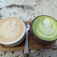 Latte & Matcha at Saint-Jean in Amsterdam
