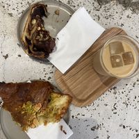 Babka & almond pistachio croissant   at Saint-Jean in Amsterdam