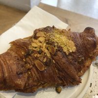 almond croissant  at Saint-Jean in Amsterdam